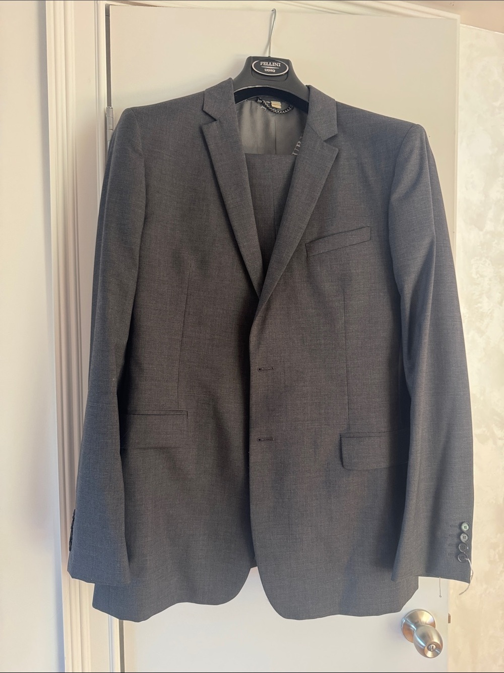 Burberry Charcoal color Suit Jacket & Pants
